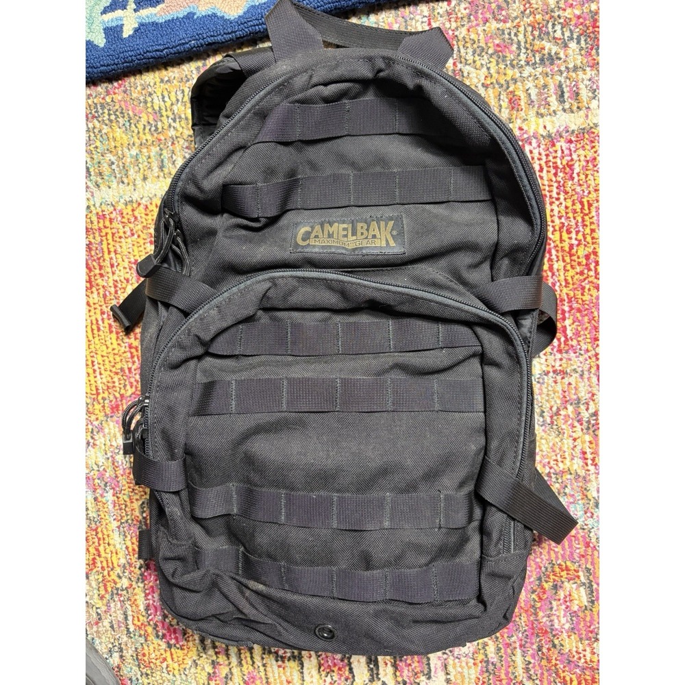 Camelbak - Black Backpack Military Style Good Used Condition
